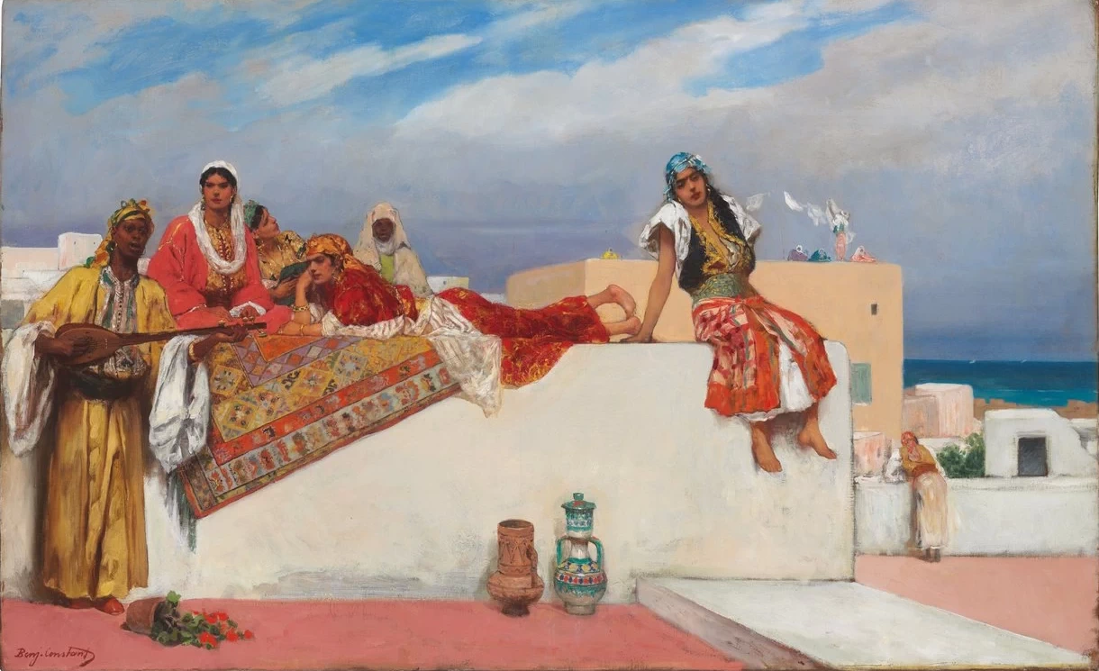 Jean - Joseph Benjamin, Constant, 189, Un idillio pomeridiano